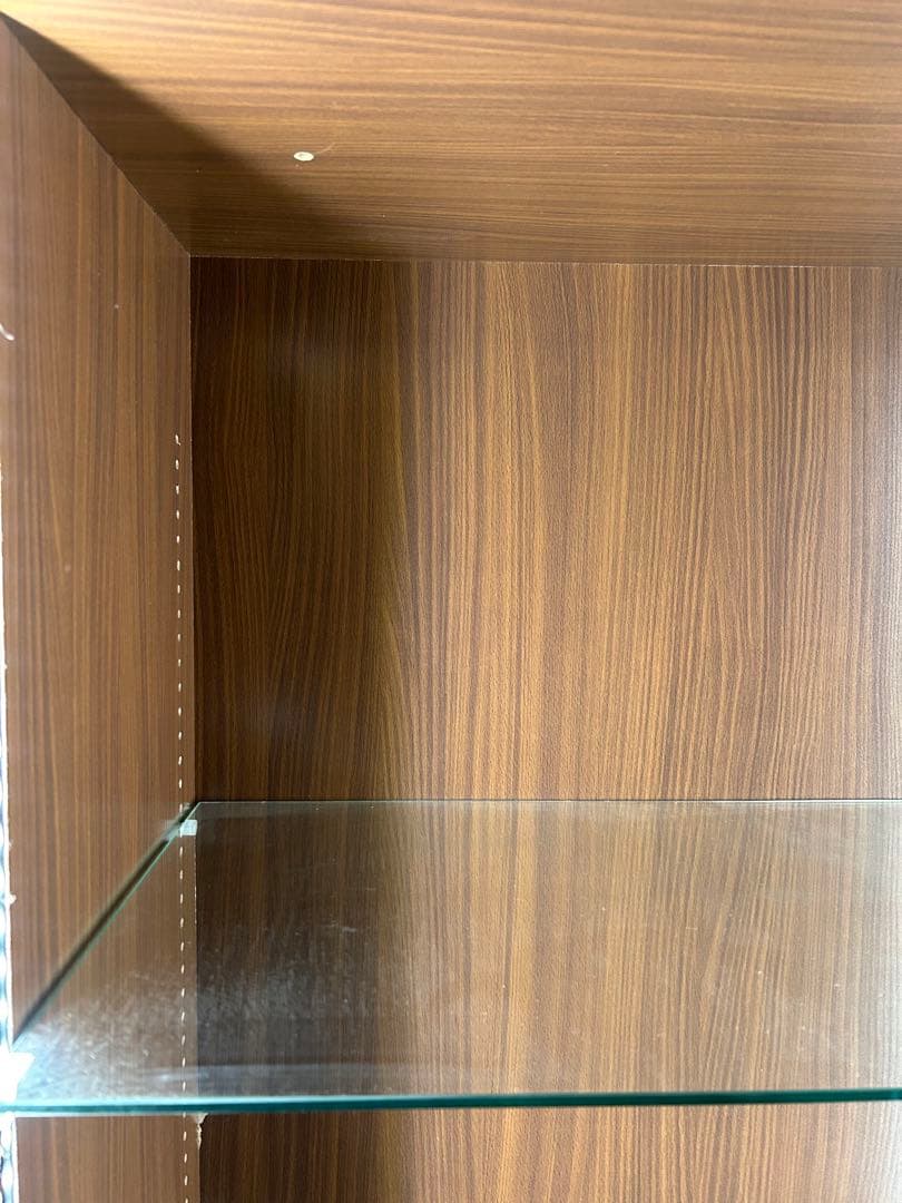 ホワイトLEDセット JAJAN フィギュアラック ザ サードワイドブラウン