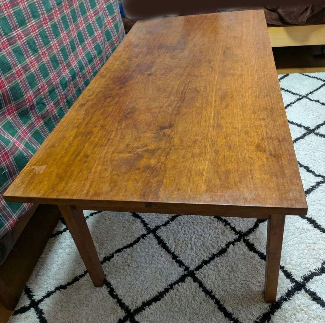 【新生活】北の住まい設計社 n’frame センターテーブル (チェリー材)