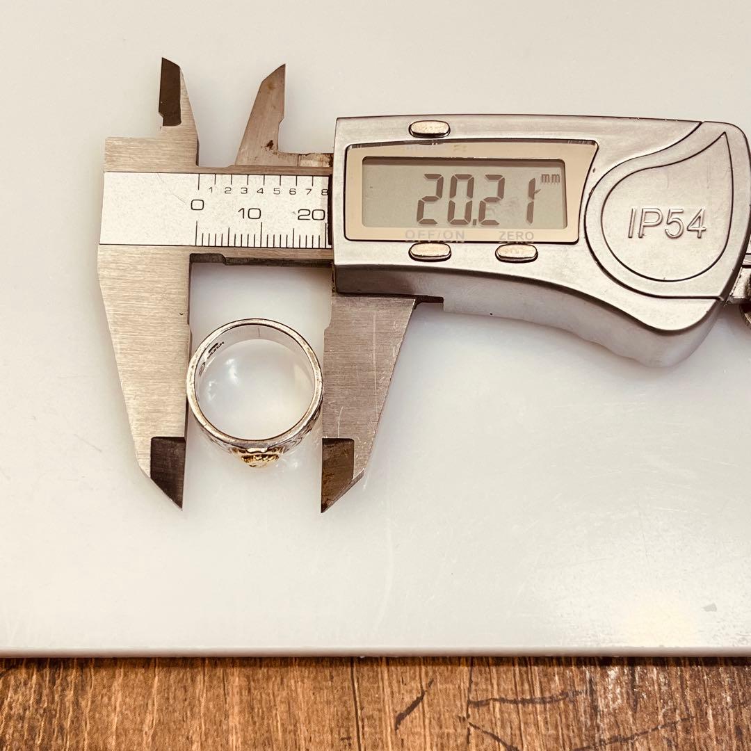 TADY&KING アラベスク平打ちリングGPウルフ 15号 指輪 k18