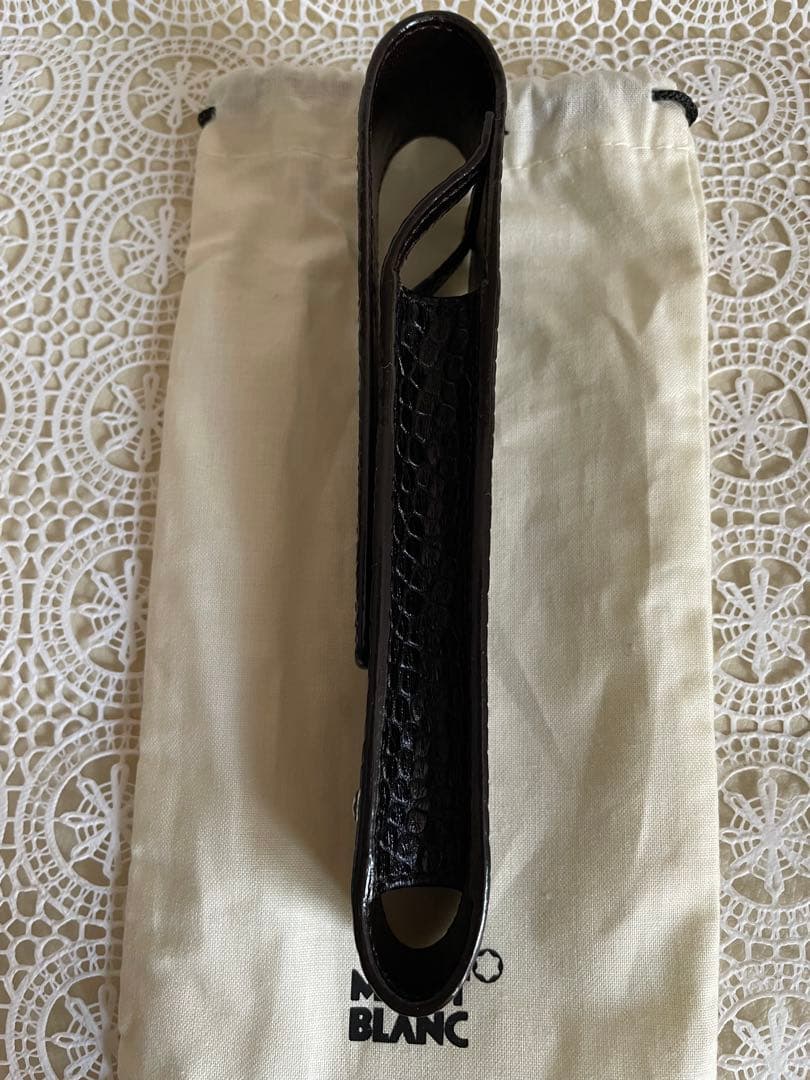 モンブラン ペンケース アリゲーター模様 1本用