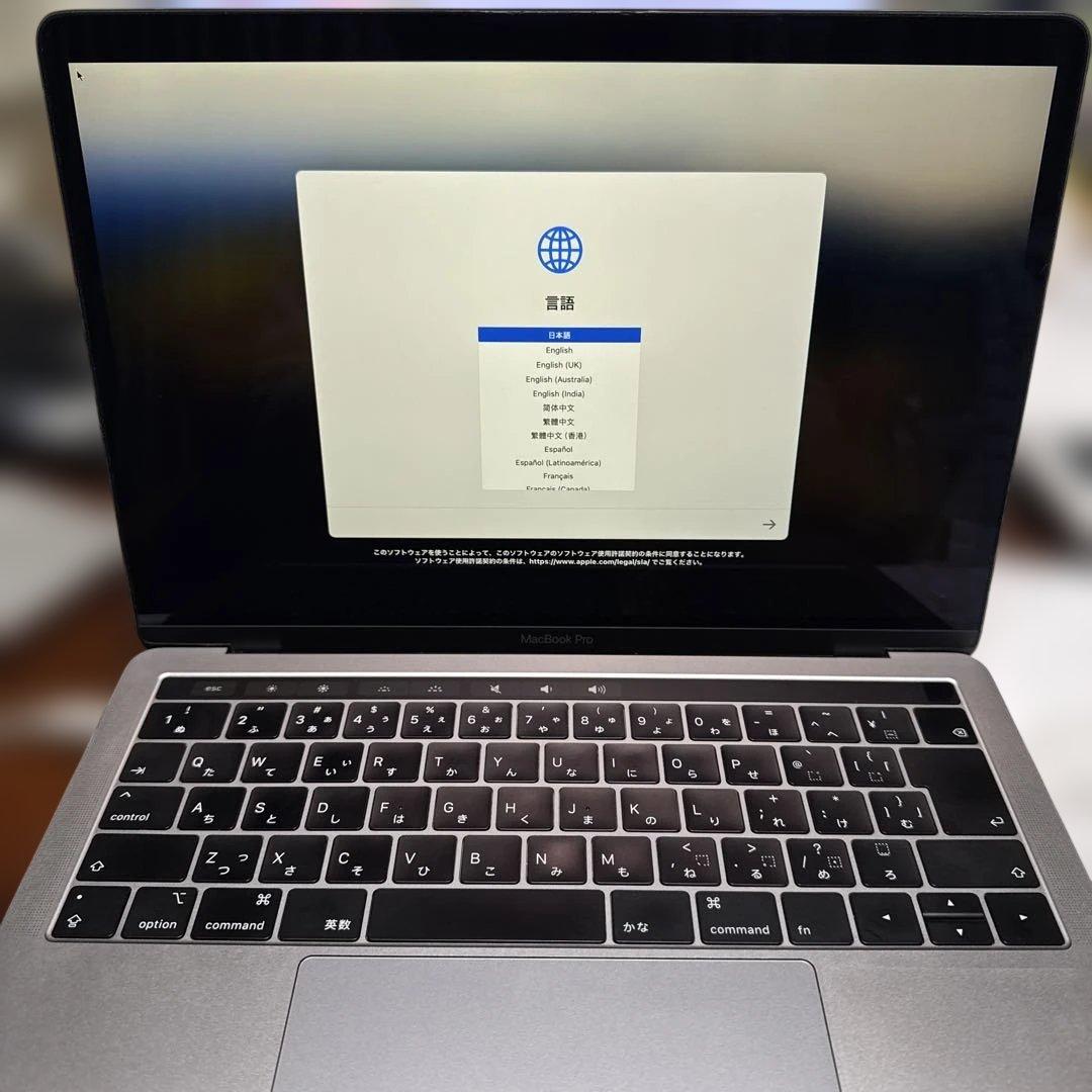 MacBook本体 MacBook Pro 13-inch 2019 i5 8GB 256GB