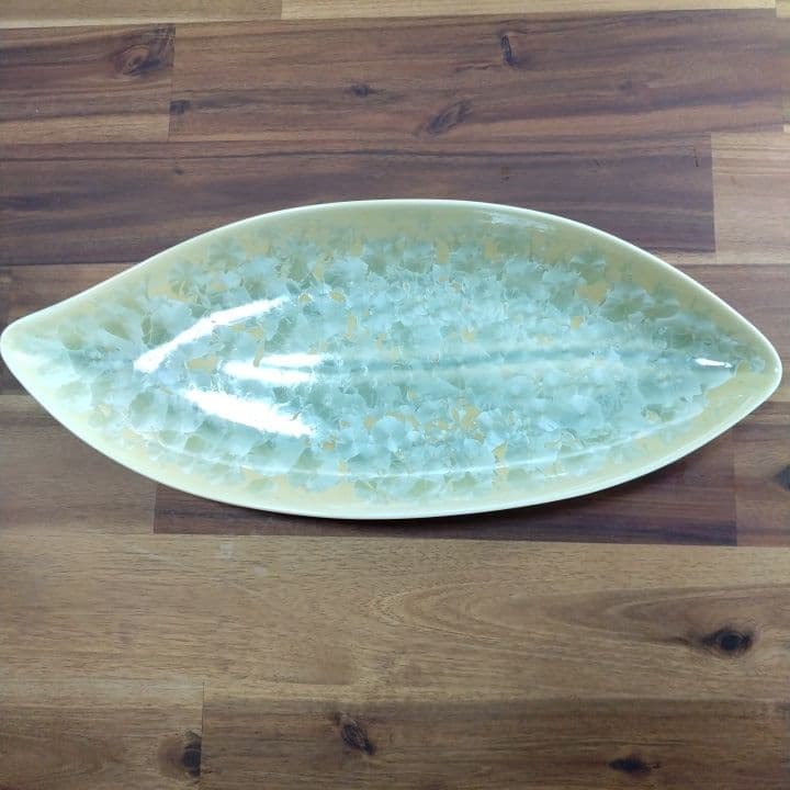 京都陶あん花結晶大皿