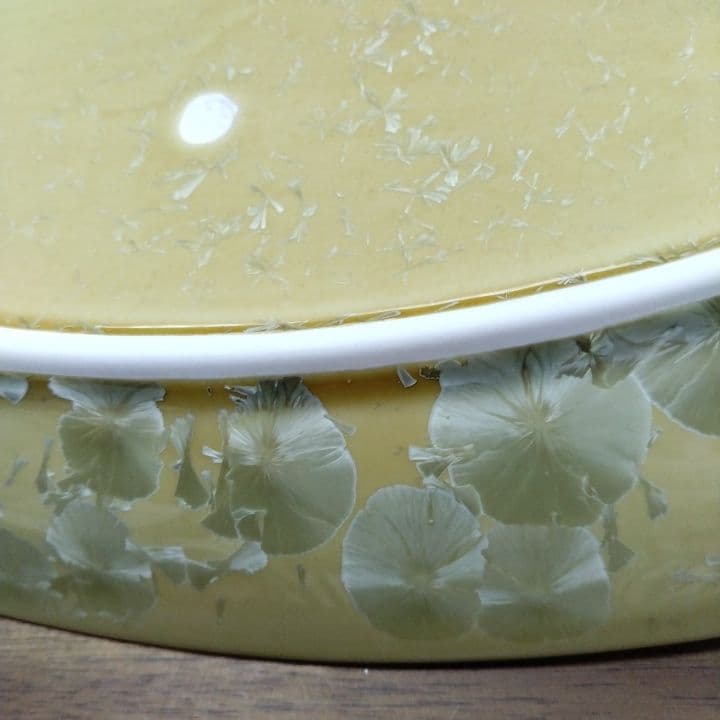 京都陶あん花結晶大皿