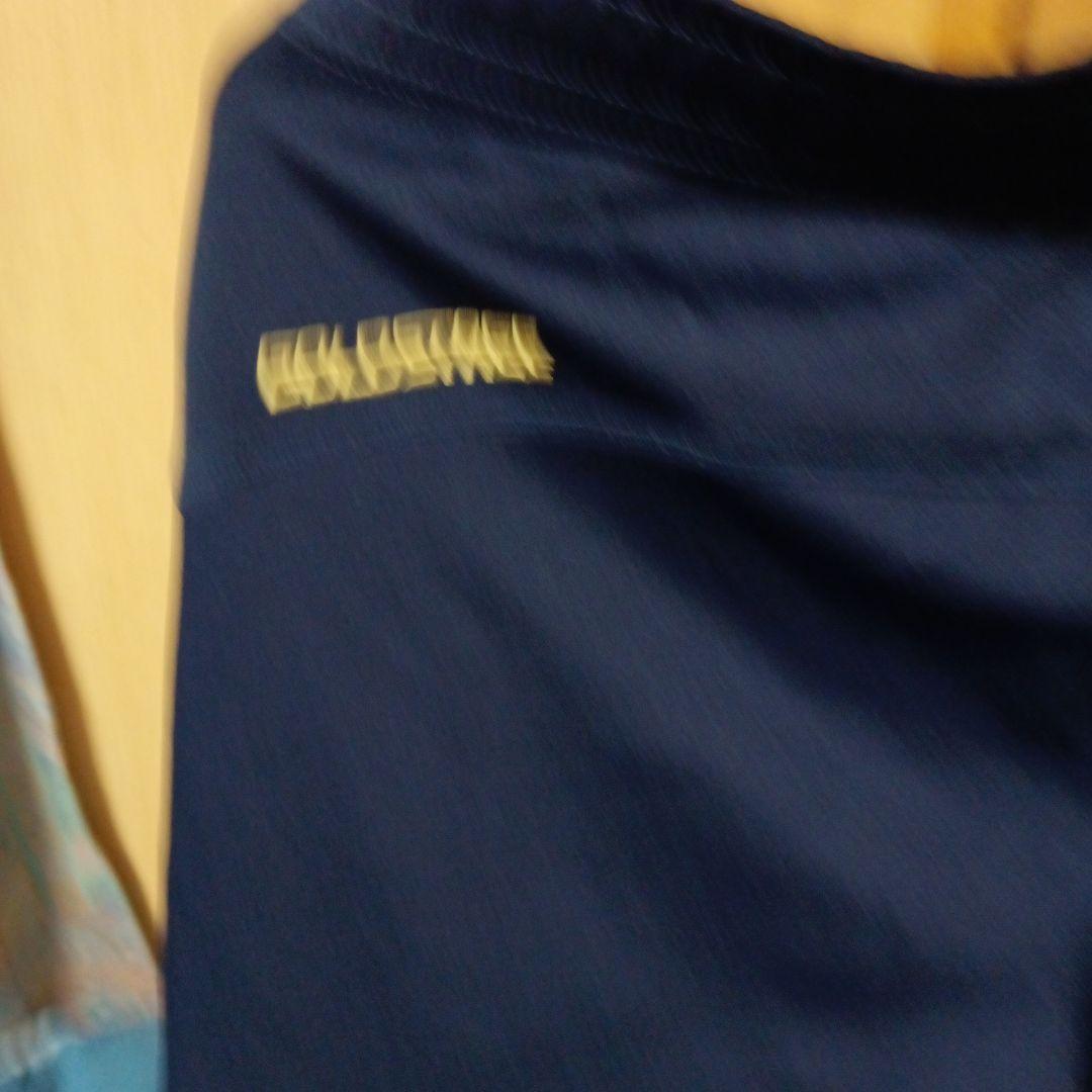 アシックス千葉中央学院 セットアップ ジャージ ＆ロングパンツネイビー Lサイズ