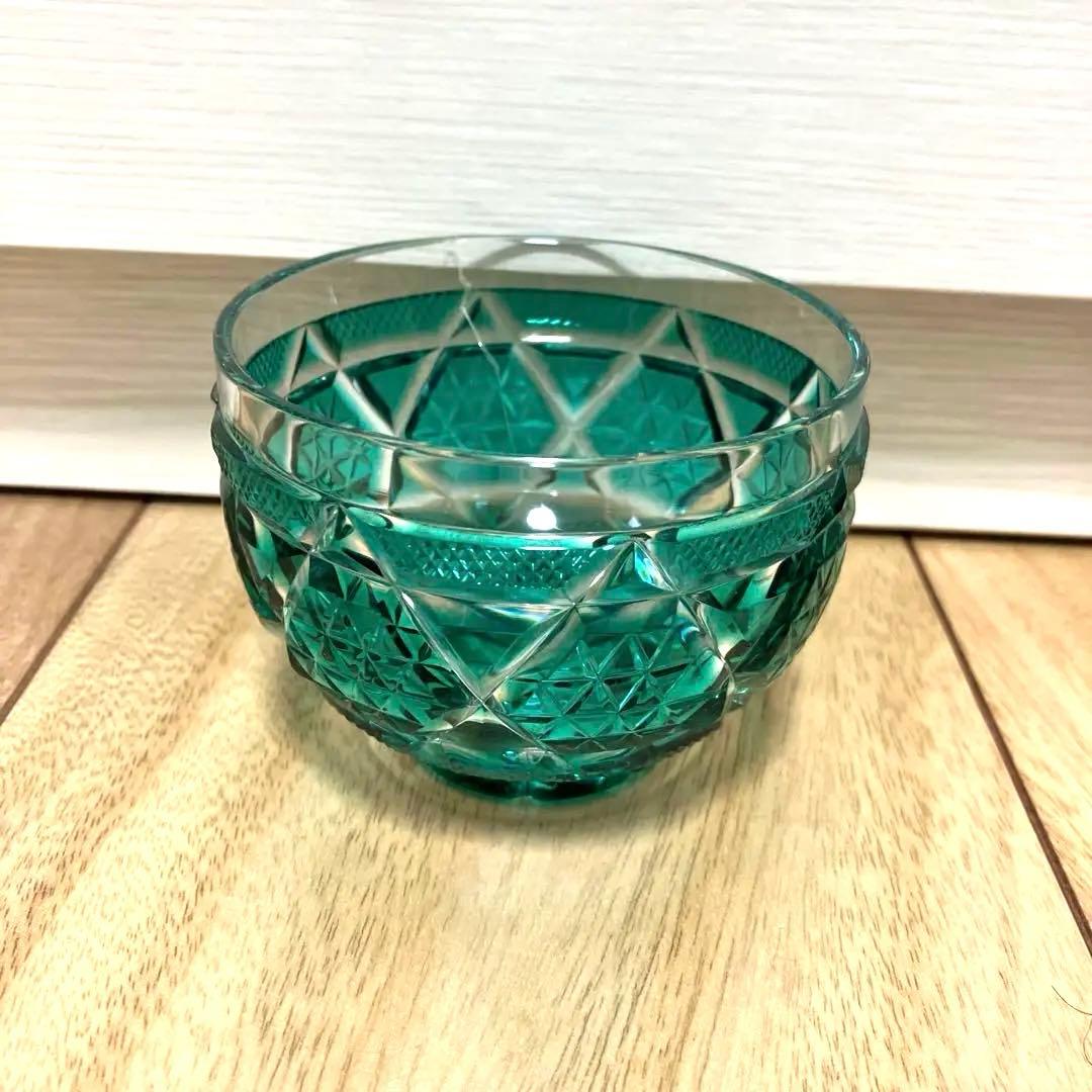 新品未使用　薩摩びーどろ工芸　小付鉢揃　5個セット