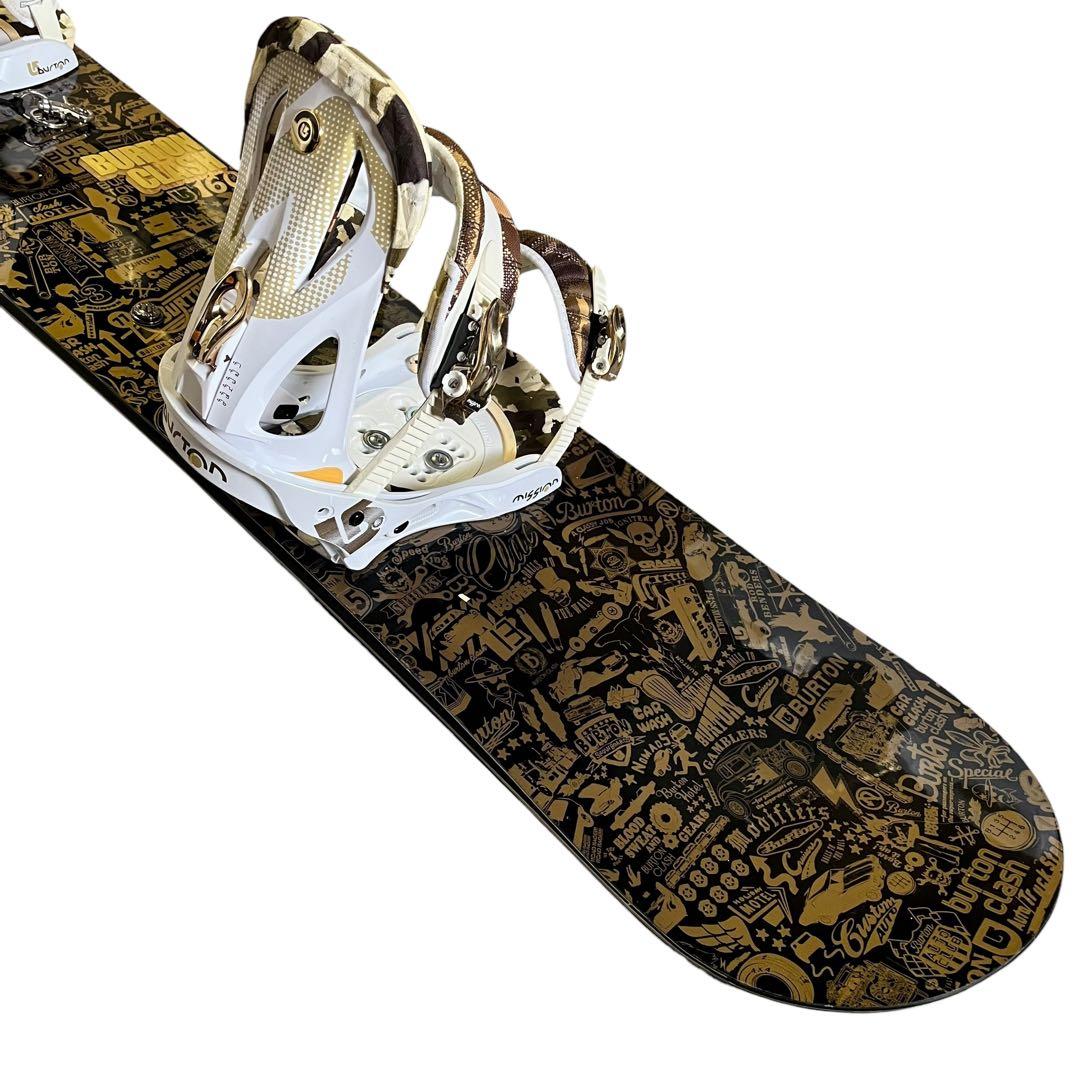 BURTON CLASH 160 × BURTON mission スノーボード