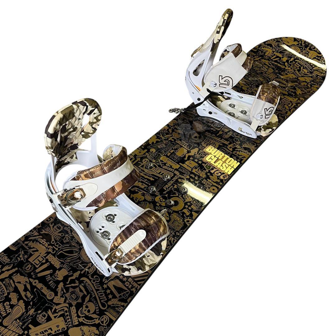 BURTON CLASH 160 × BURTON mission スノーボード