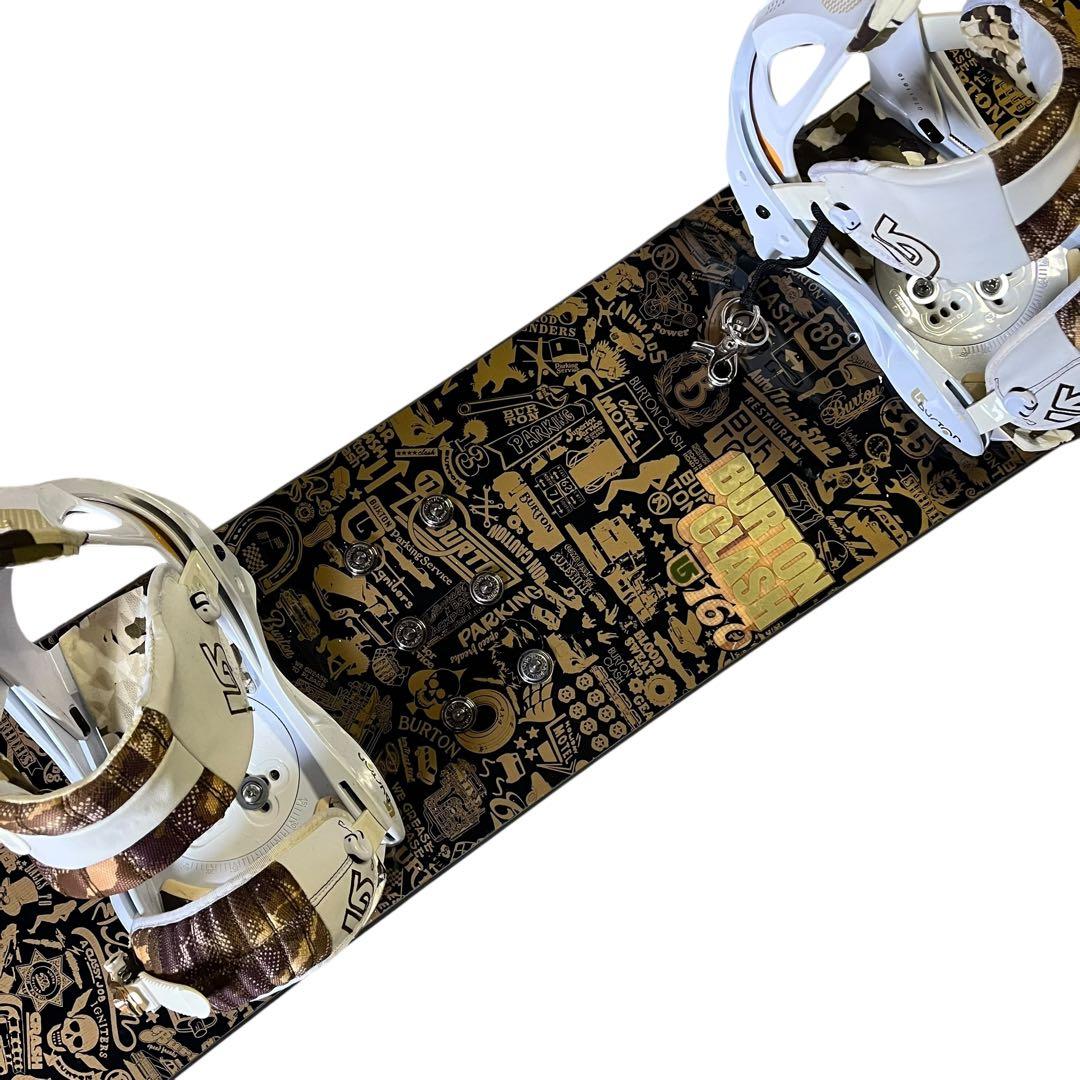 BURTON CLASH 160 × BURTON mission スノーボード