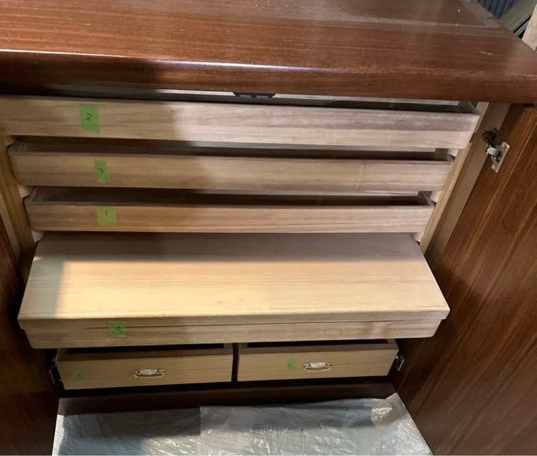 木製桐ダンス　衣装ケース　着物収納