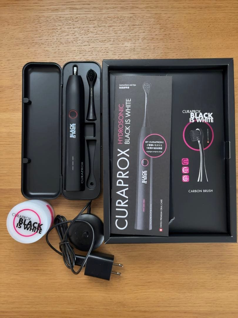 ★週末限定価格★ CURAPROX BLACK IS WHITE 　電動歯ブラシ