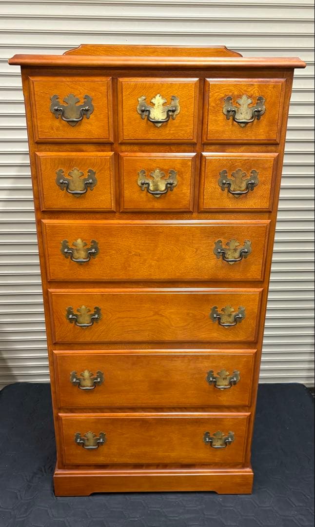 横浜Daniel ダニエル アーリーアメリカン　ビンテージチェスト　6段10杯