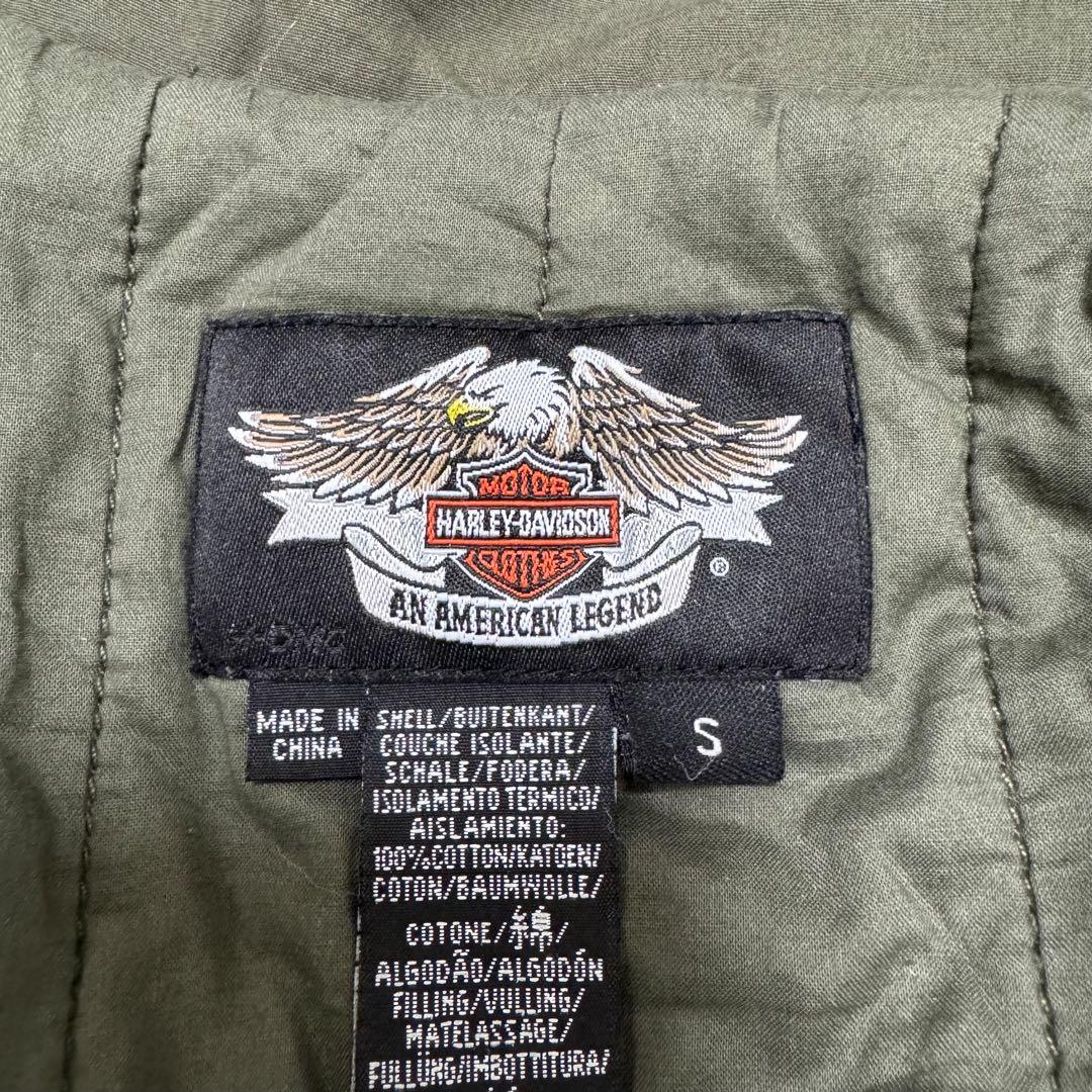 y2k✨️ Harley-Davidson 刺繍 ミリタリー ジャケット