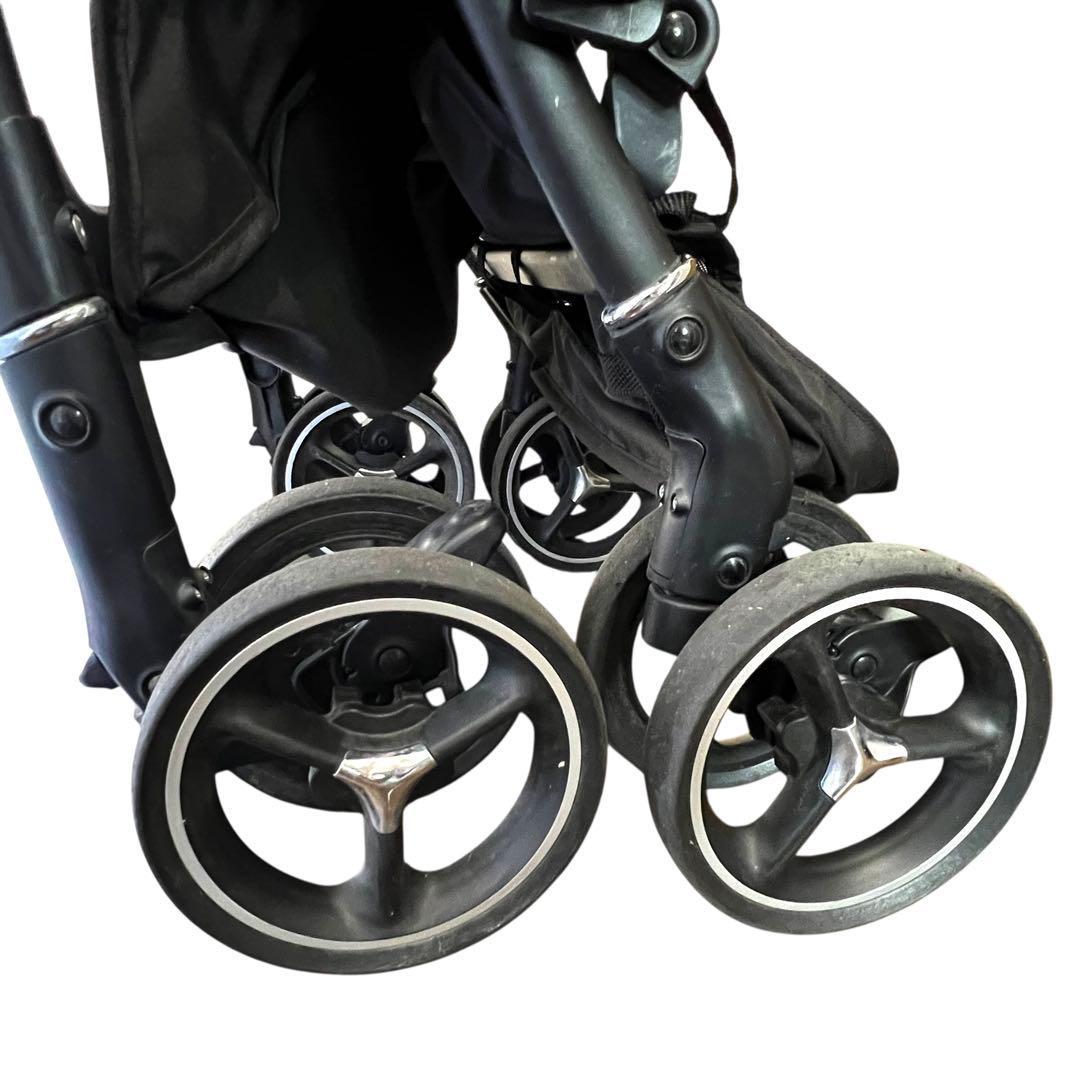 【極美品】Aprica ラクーナビッテクッション レザーハンドル 2107603