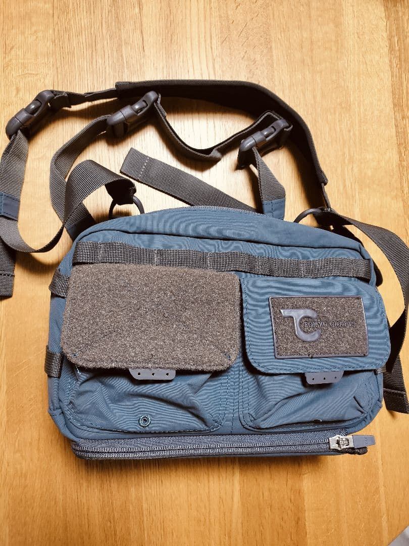 TOKYOCRAFTS スタンダードチェストバッグ ブルーグレー