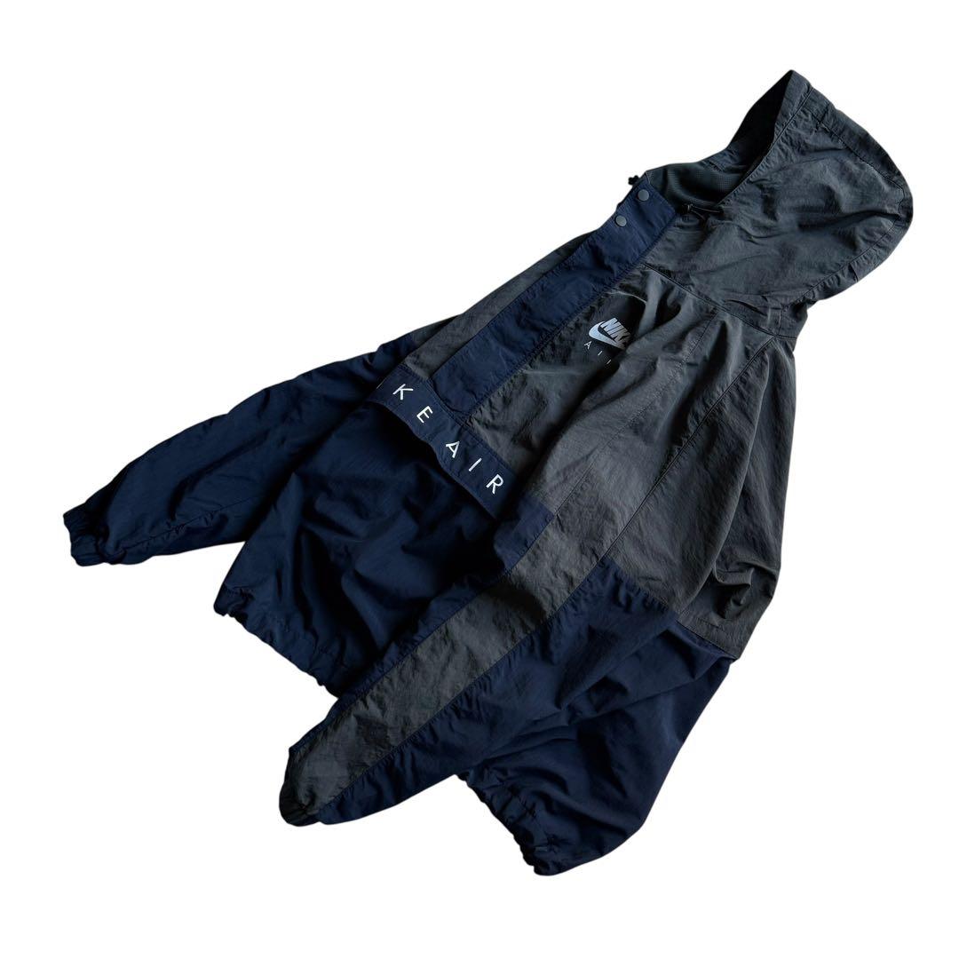 ナイキ　ナイロンジャケット アノラックパーカ ストリート系 ネイビー ダンサー