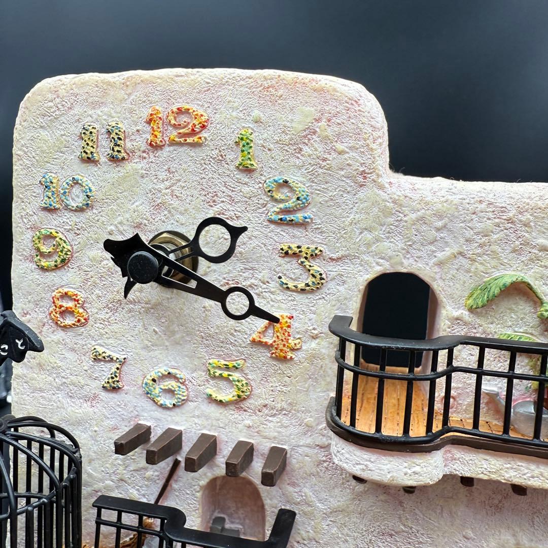 【希少/箱付き】三鷹の森ジブリ美術館 中央ホール ジオラマ置き時計