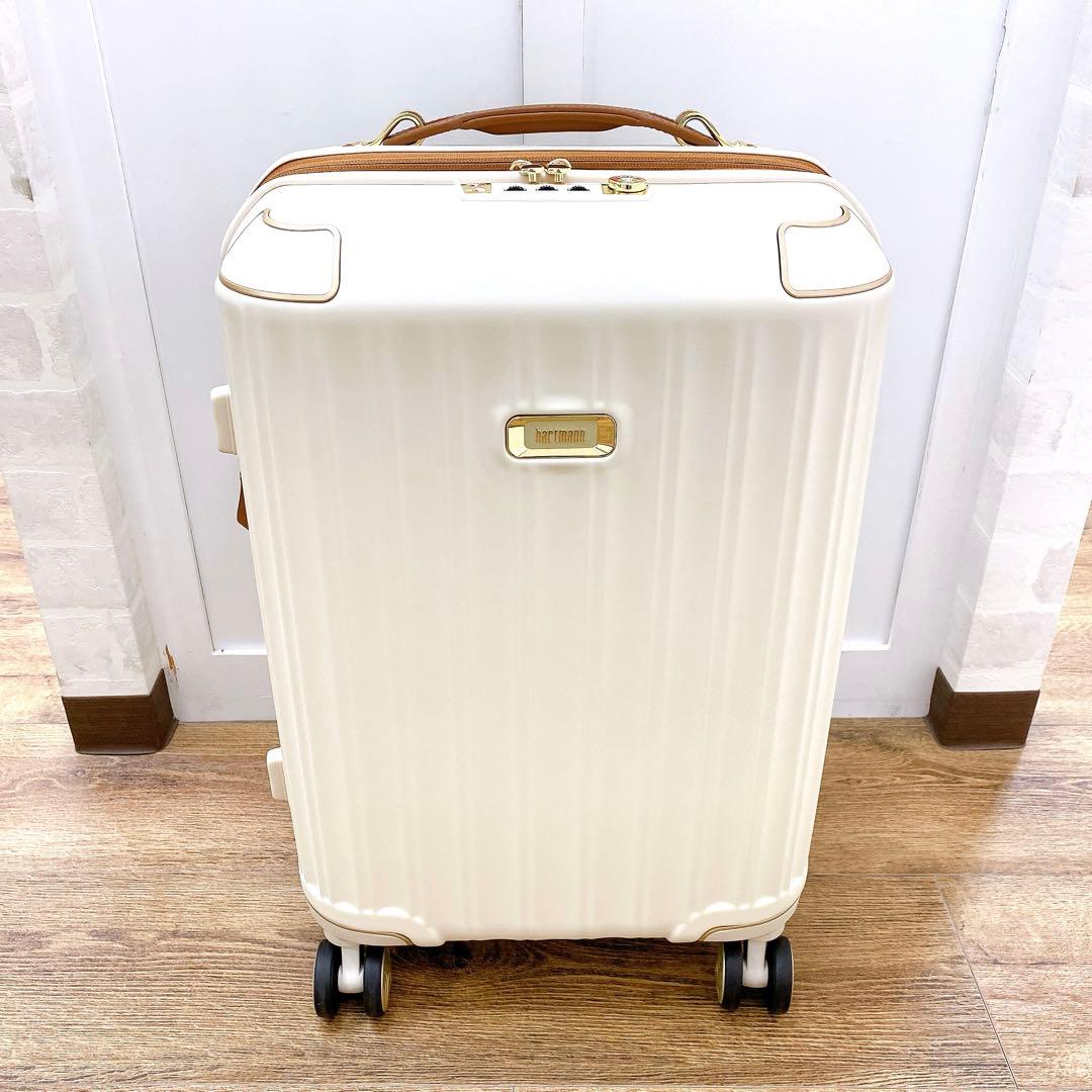 Hartmann ハートマン キャリーケース アイボリー ブラウン