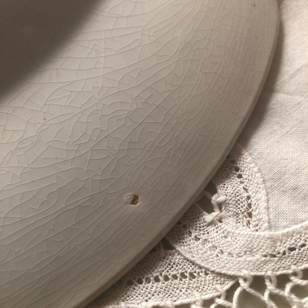 フランス　アンティーク　リュネヴィル　プレート　りんごの花