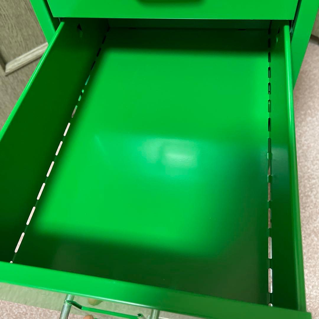 IKEA イケア HELMER ヘルメル 引き出しユニット グリーン 緑