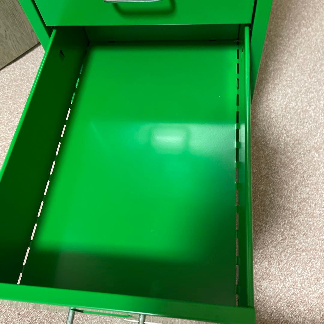 IKEA イケア HELMER ヘルメル 引き出しユニット グリーン 緑