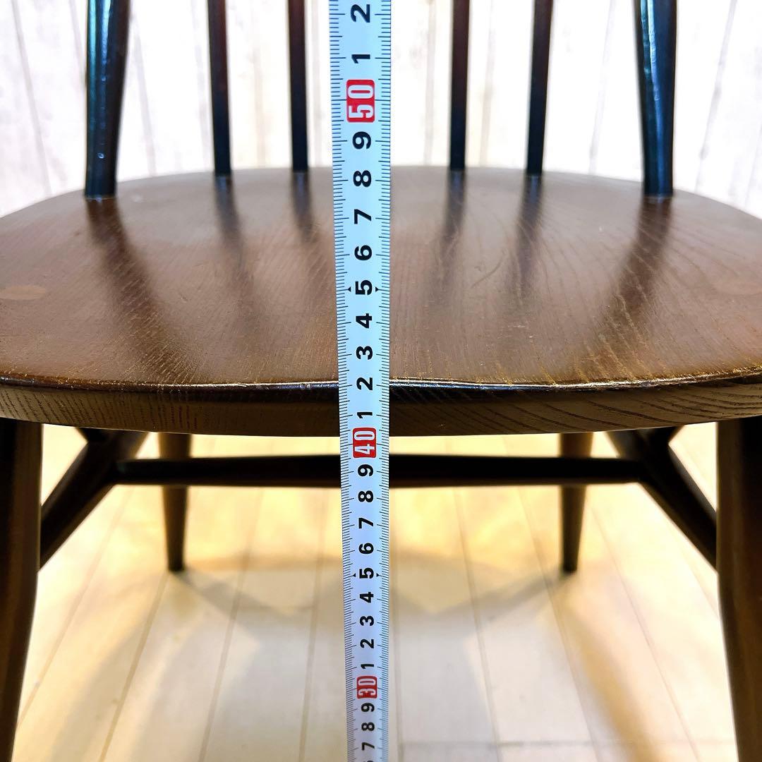 【希少】ERCOL クエーカー アームチェア　1960年代　刻印あり　アーコール