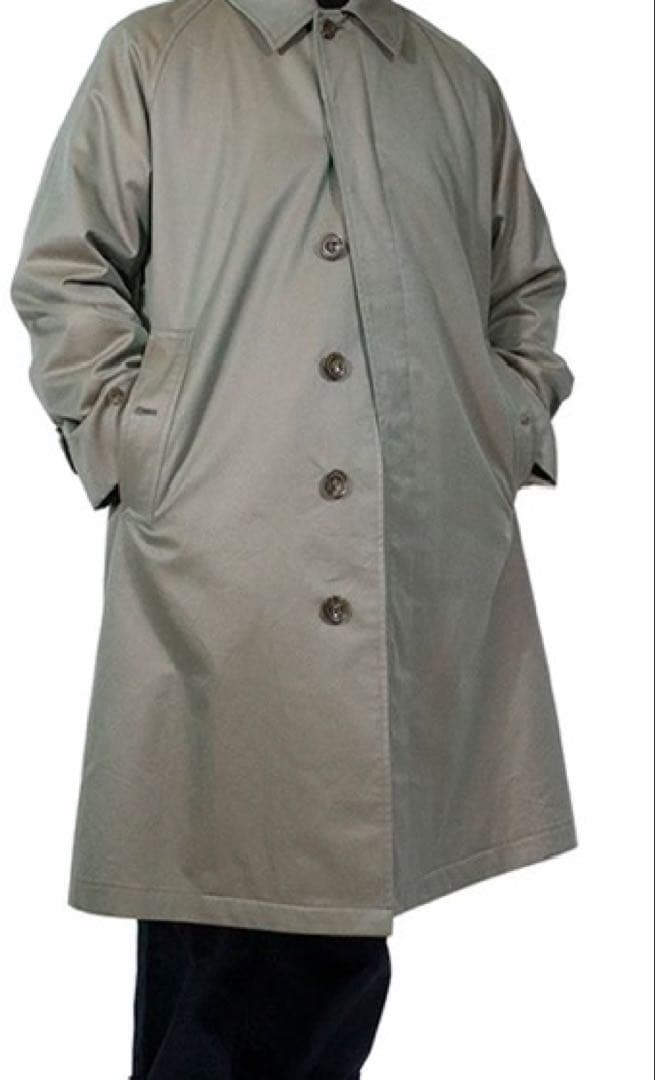 よ*ー様 新品未使用 オーディナリートゥルース シングルラグランコート カーキ4