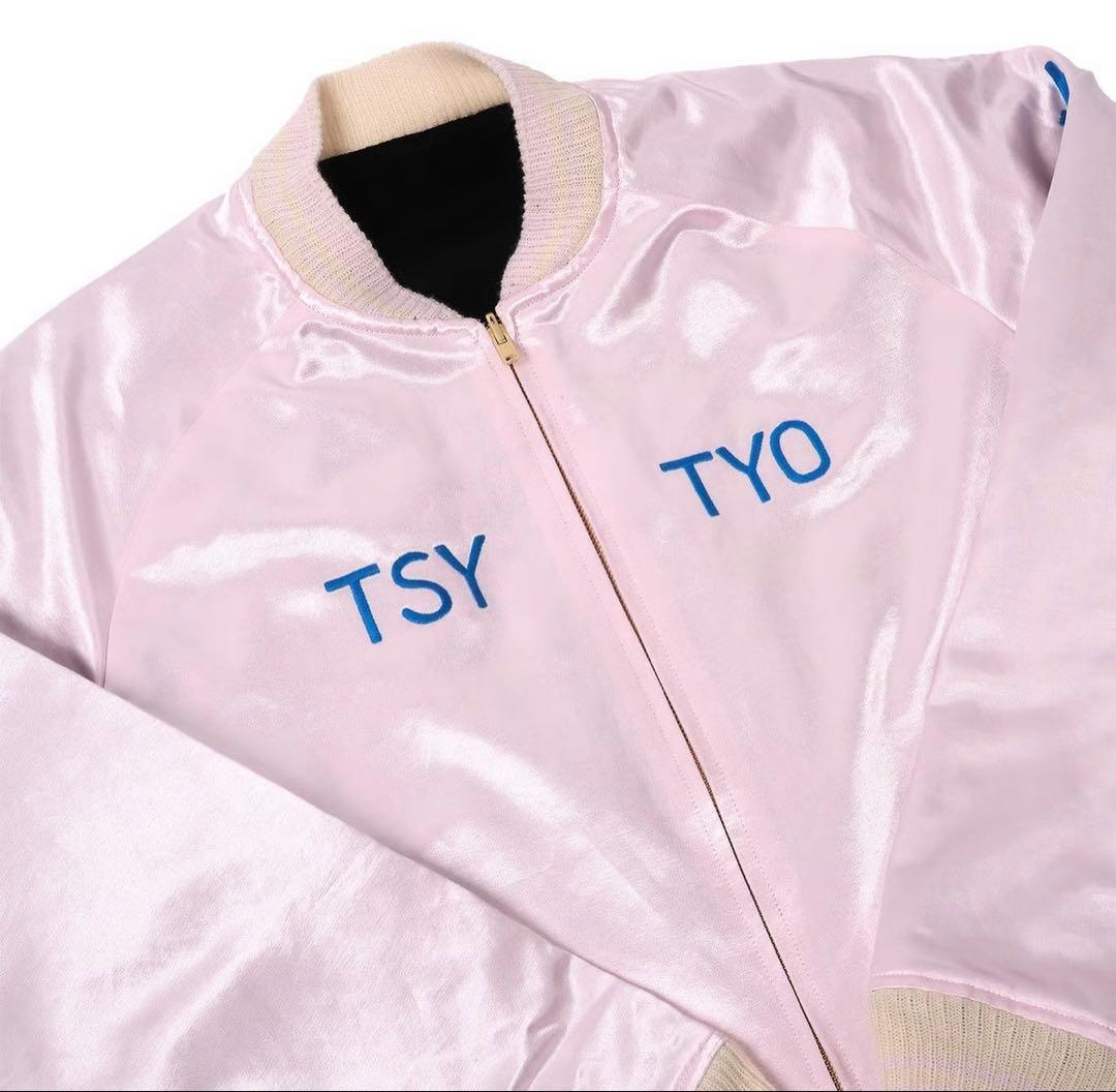 【新品未使用】TSY ORIGINAL スカジャン BLACK×PINK