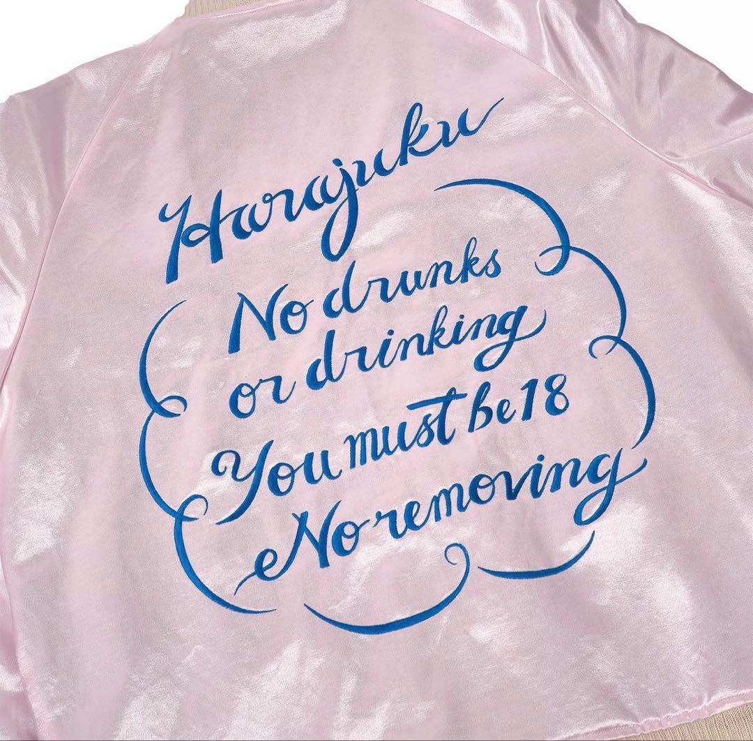 【新品未使用】TSY ORIGINAL スカジャン BLACK×PINK