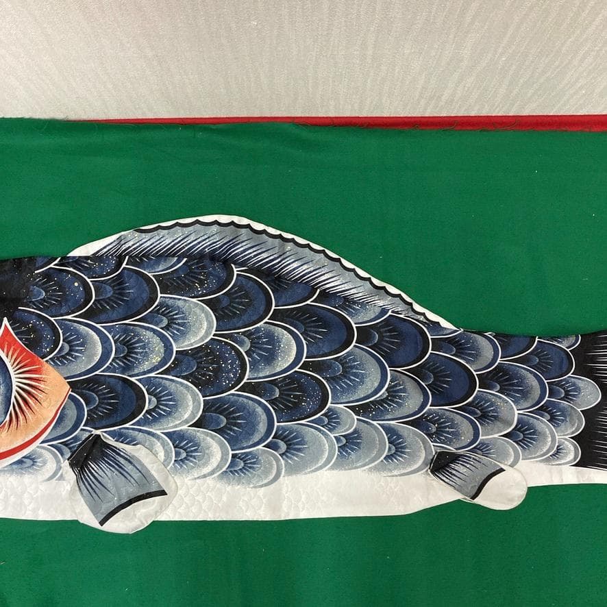 SKO132　風舞鯉　鯉のぼり1.5m 黒鯉　ベランダ用1.5m黒のみ