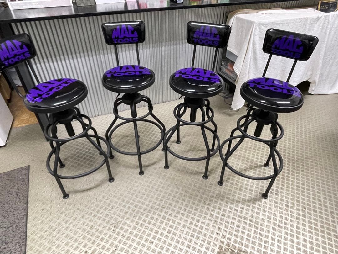 マックツール　バーチェアー　日本未発売　アメリカ輸入品　4個1セット