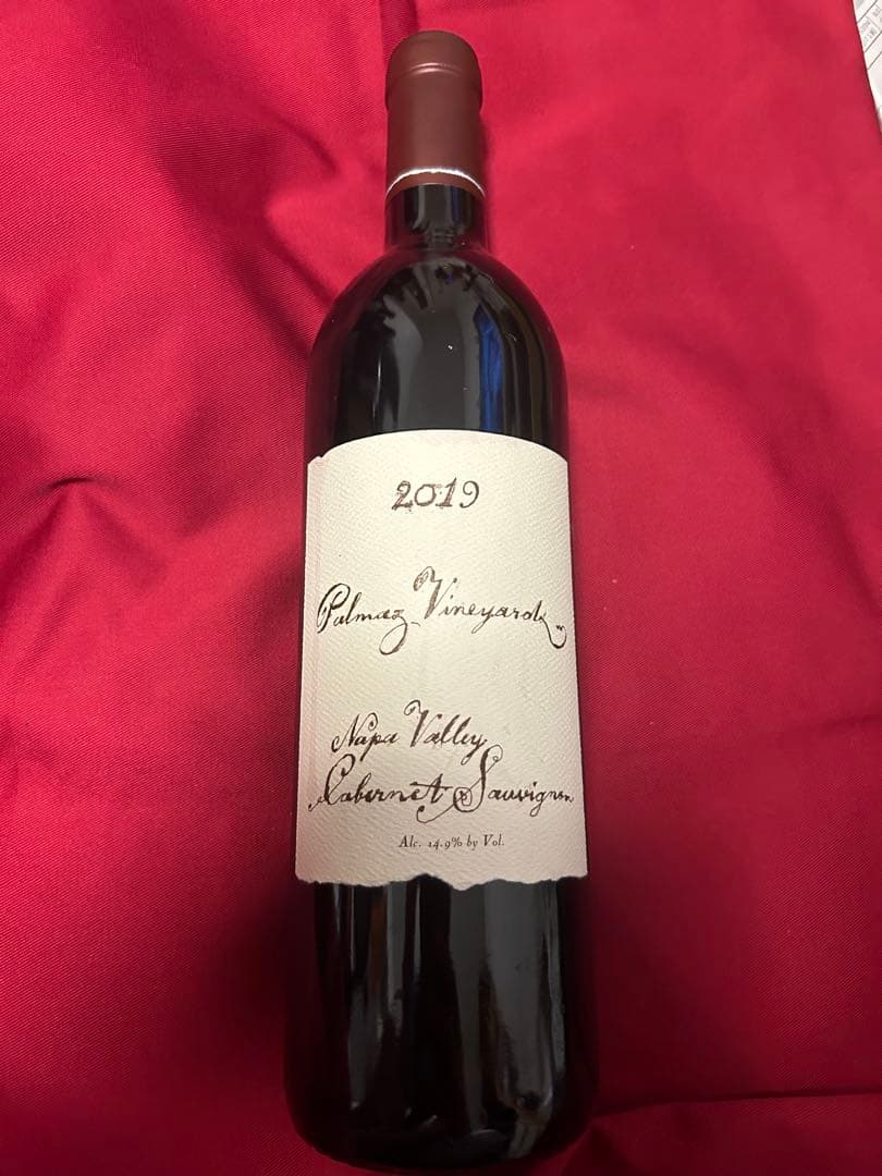 【オジサン】パルマッツ・ヴィンヤード・ナパ・ヴァレー・カベルネ・ソーヴィニ