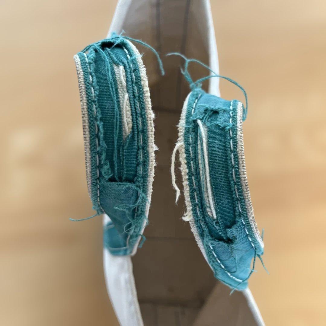 80s 2色タグ エルエルビーン トート グリーン ガイドライン　llbean