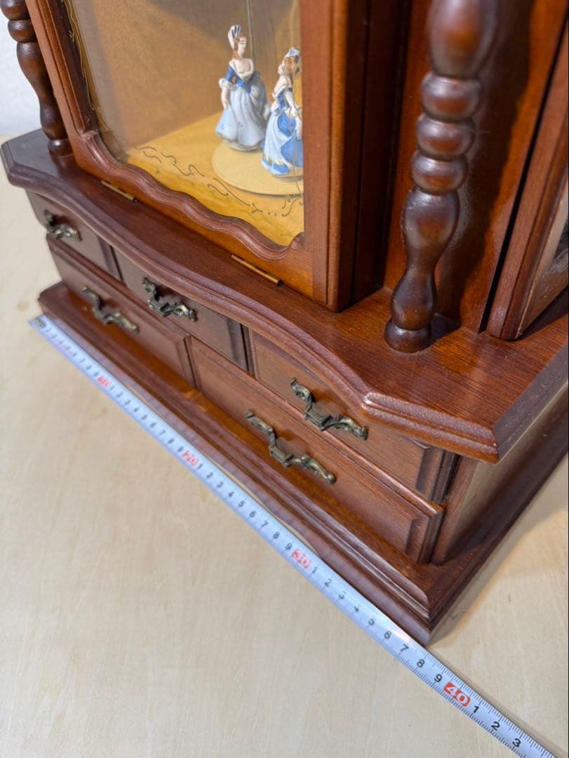 オルゴール付き　小物入れ　アクセサリーボックス