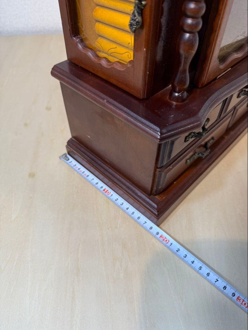 オルゴール付き　小物入れ　アクセサリーボックス