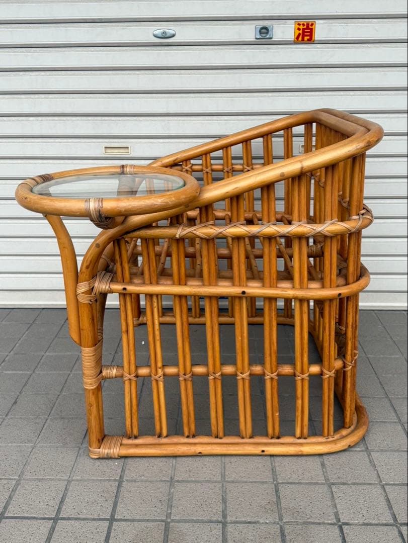 【送料込み】ラタン家具　チェア　椅子　籐　ラタン　イス