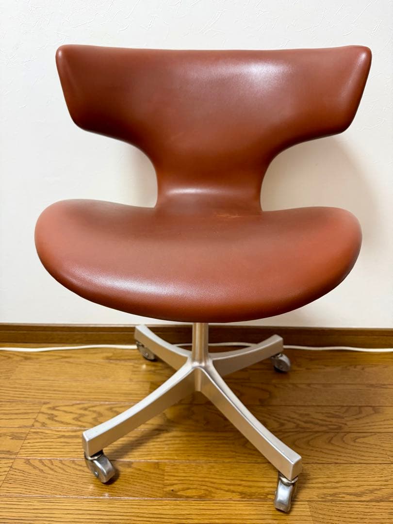 剣持勇カブトチェア　天童木工製　ブラウン