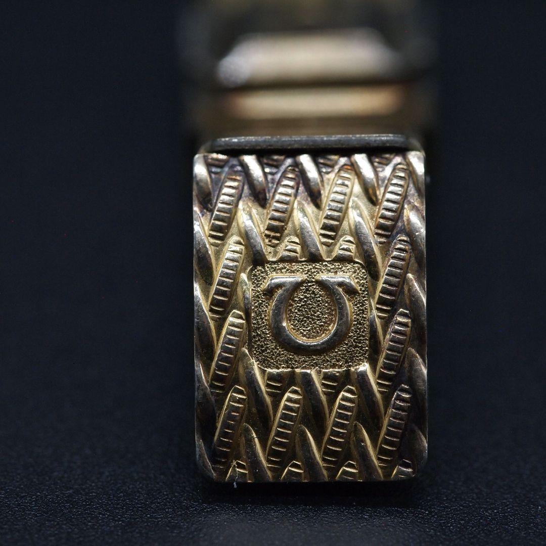 オメガ デヴィル 10K RGP ゴールド文字盤 レディース 手巻き 不動