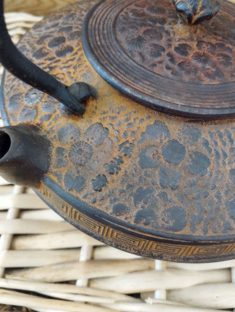 鉄瓶 菊池保寿堂 桜