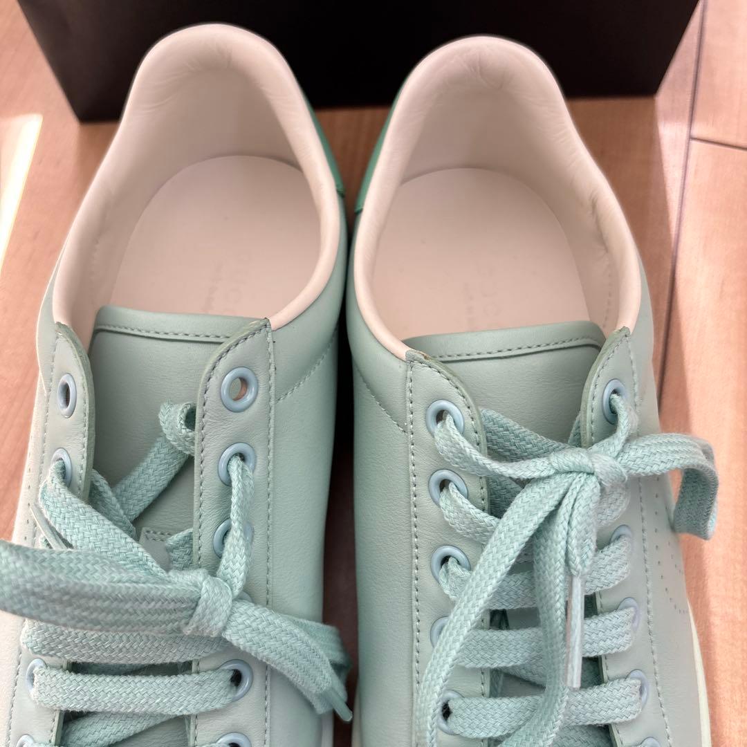 リGUCCI ミントグリーン スニーカー　新品　24センチ