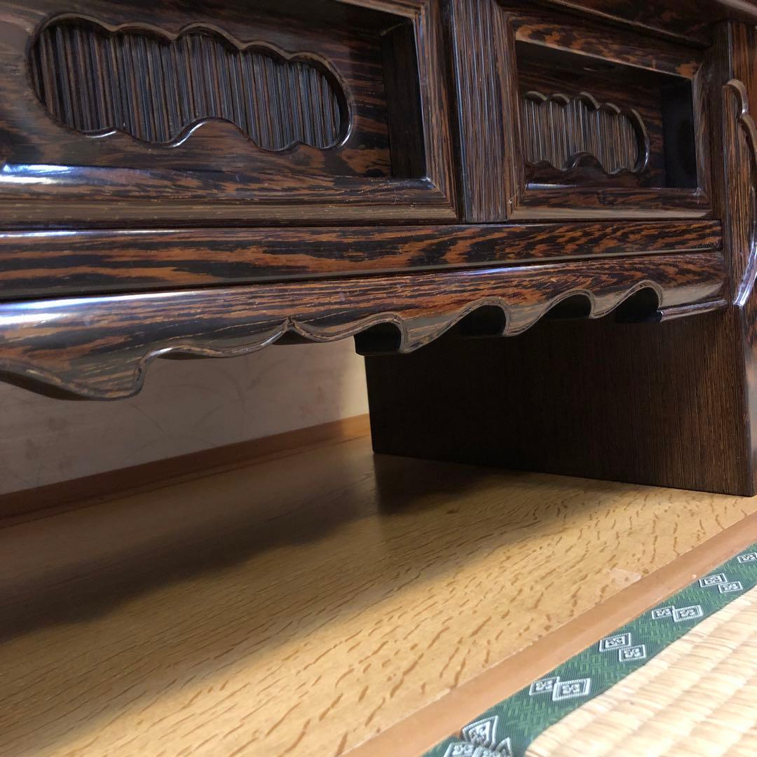 経机　引き出し付き　幅約106.5cm