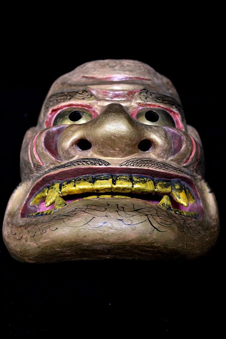 能面　しかみ面