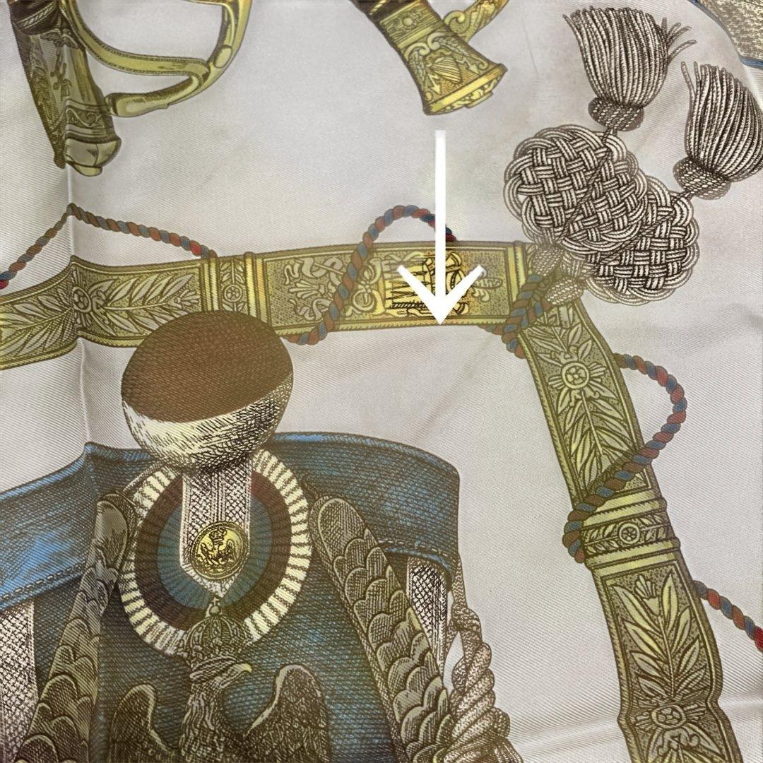 HERMES エルメス スカーフ カレ90 グランユニフォーム