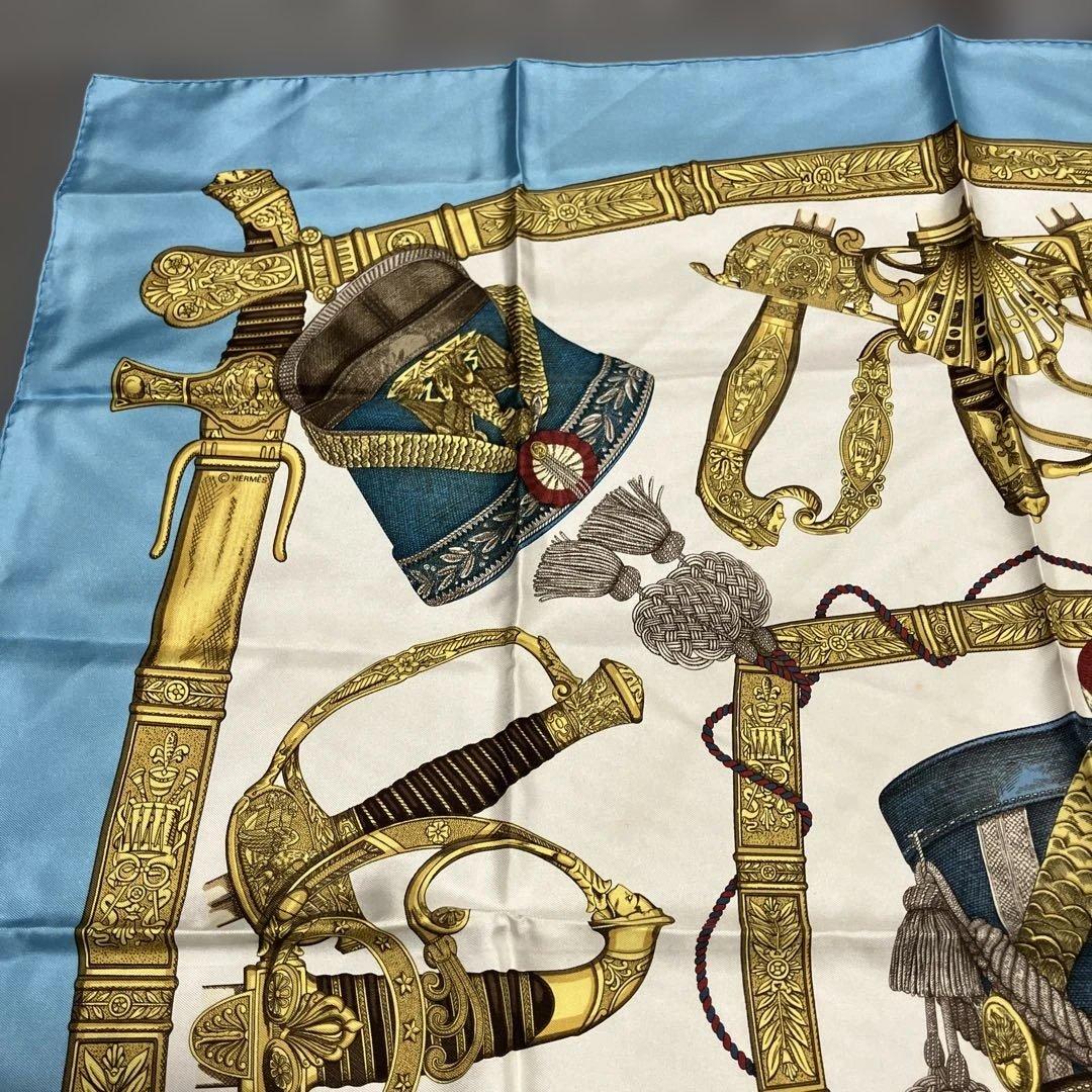 HERMES エルメス スカーフ カレ90 グランユニフォーム