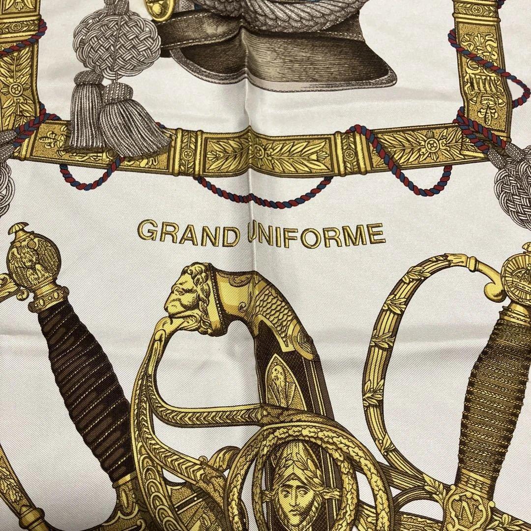 HERMES エルメス スカーフ カレ90 グランユニフォーム