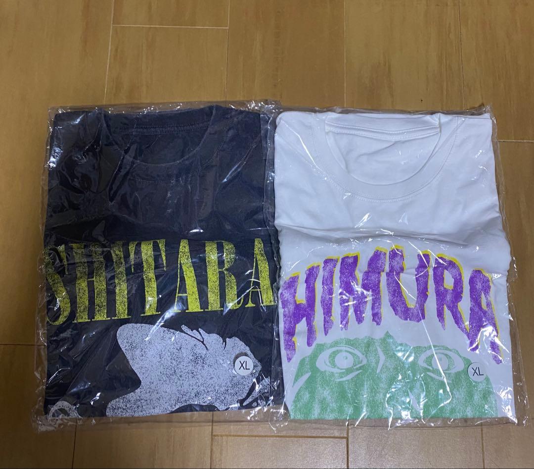 へもじ バナナマン 設楽 日村 顔TEE Tシャツ XL 2枚セット