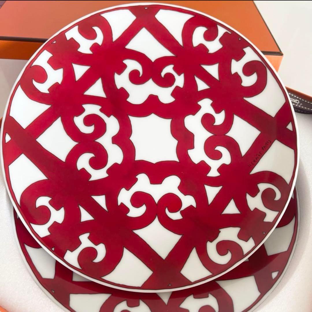 新品❣️エルメス　ガダルキヴィール 　デザートプレート 21.5cm お皿　2枚