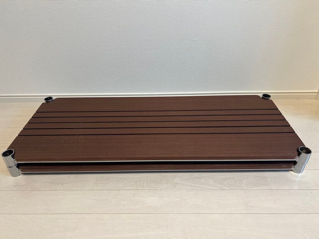 ERECTA ブランチシェルフ 900×350mm ダークブラウン　2枚