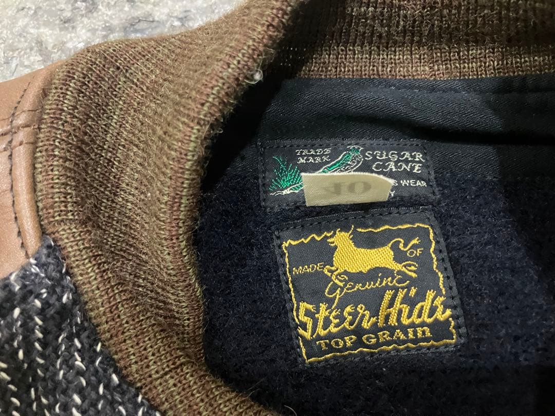 シュガーケーン　ビーチクロスレザージャケット