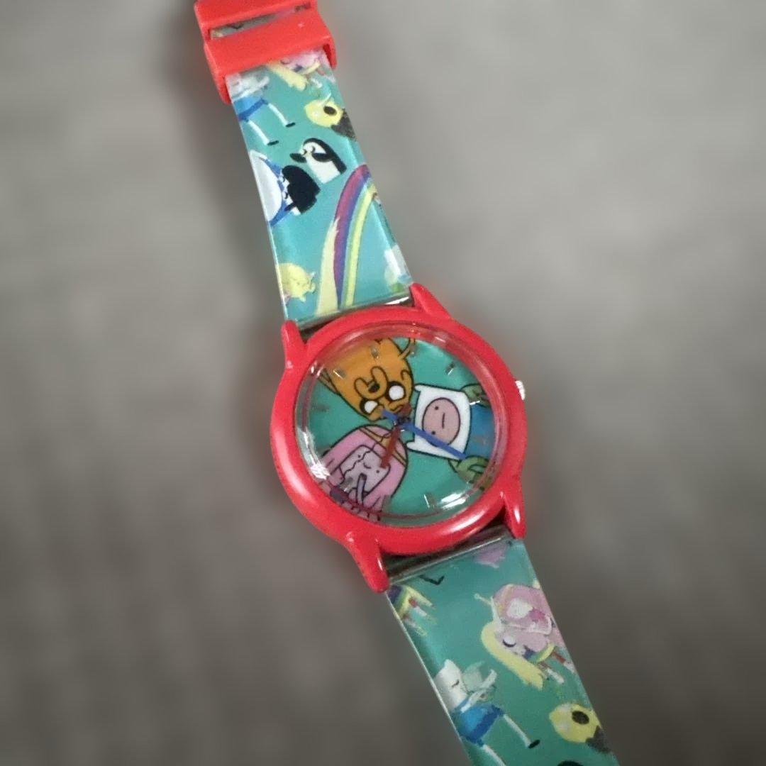 アドベンチャータイム　腕時計　デッドプール着用