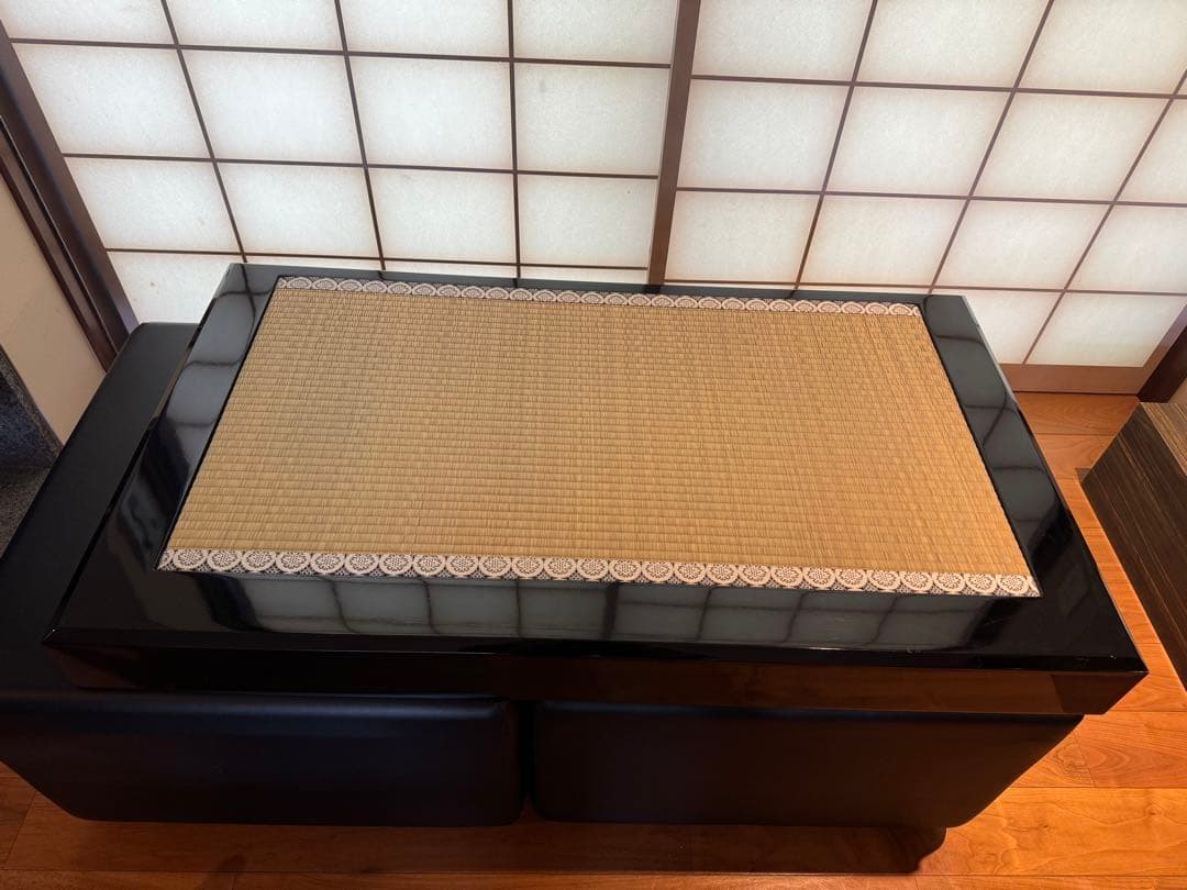 置き床　置き床間　和室　茶道　黒漆塗　和の演出